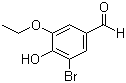 3-溴-5-乙氧基-4-羟基苯甲醛