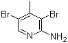 2-氨基-3,5-二溴-4-甲基吡啶