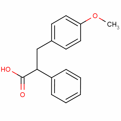 3-(4-甲氧基苯基)-2-苯基丙酸