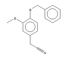 4-苯甲氧基-3-甲氧基苯基乙腈