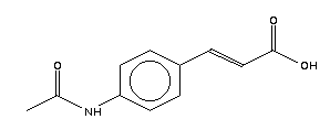 4-乙酰氨基肉桂酸