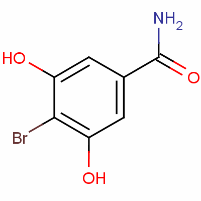 4-溴-3,5-二羟基苯甲酰胺